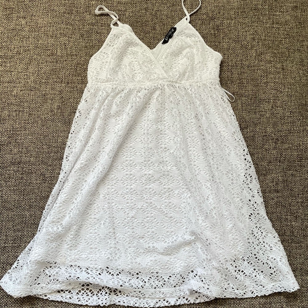 White Cover-Up Dress